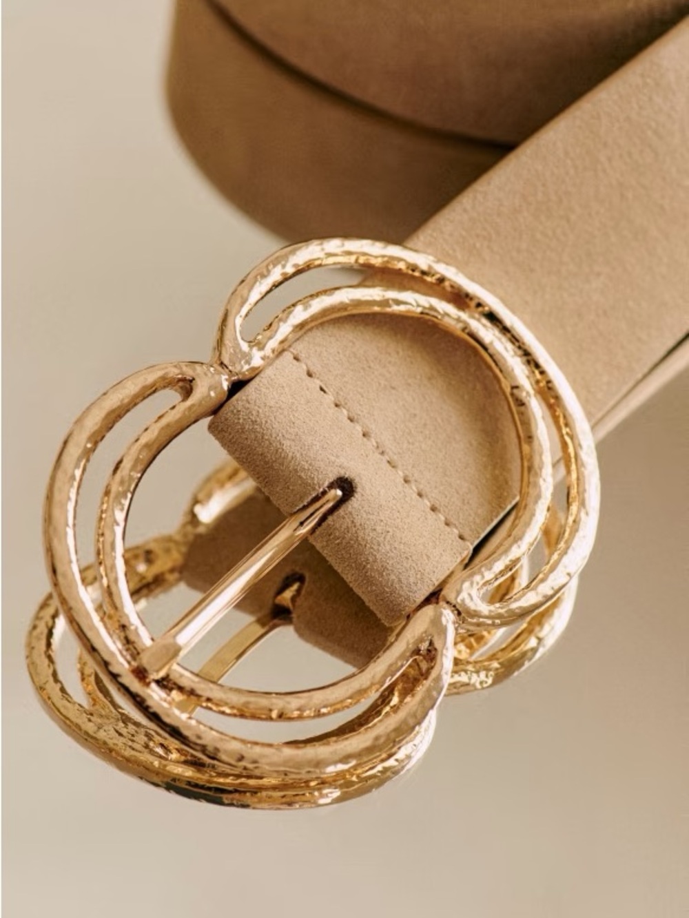 SÉZANE SELENA BELT. Sandstone
